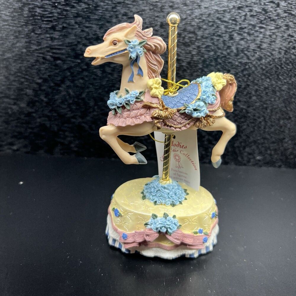 Heritage House Carousel Horse Melodies County - My Way